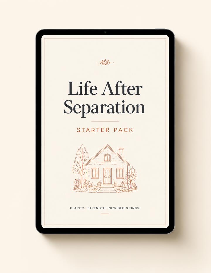 Life After Separation Starter Pack product cover