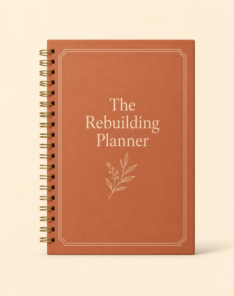 The Rebuilding Planner product cover